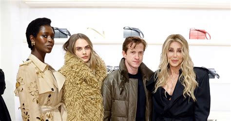 The Celebrities At The Burberry Store Opening Delivered Endless 